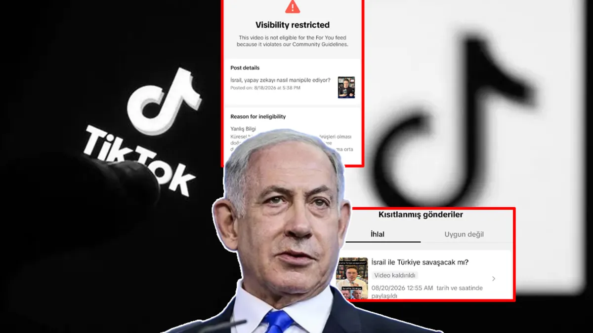 TikTok Katil İsrail'in kontrolünde mi? Katil Netanyahu ve siyonist çetenin yapay zeka ve sosyal medya oyunu