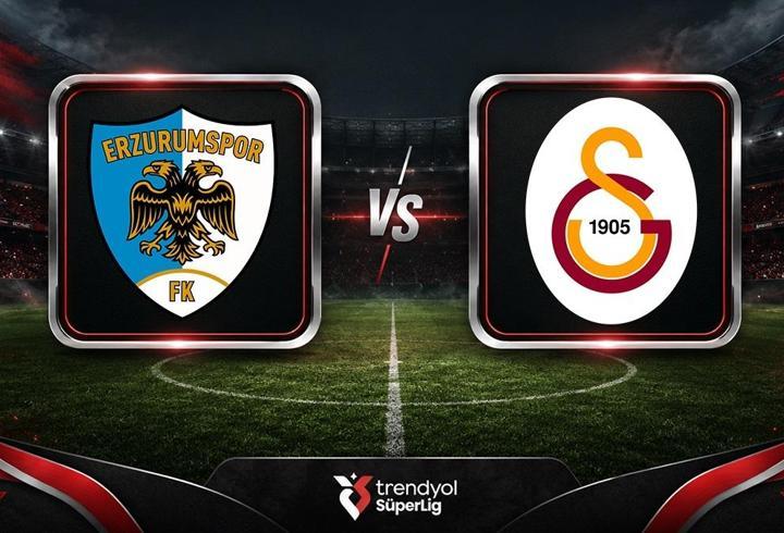 Erzurumspor FK Galatasaray Maçı Canlı Anlatım | Süper Lig'de hafta başladı