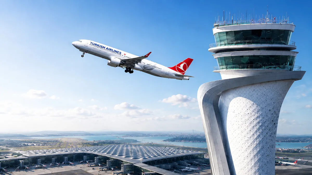 Gökyüzünde İstanbul hakimiyeti! İstanbul Havalimanı Avrupa'nın dev havalimanlarını geçti