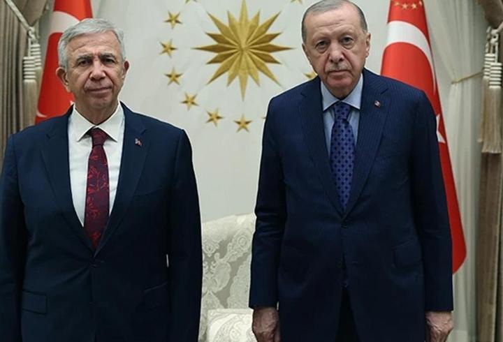 SON DAKİKA | Cumhurbaşkanı Erdoğan Mansur Yavaş'ı kabul etti