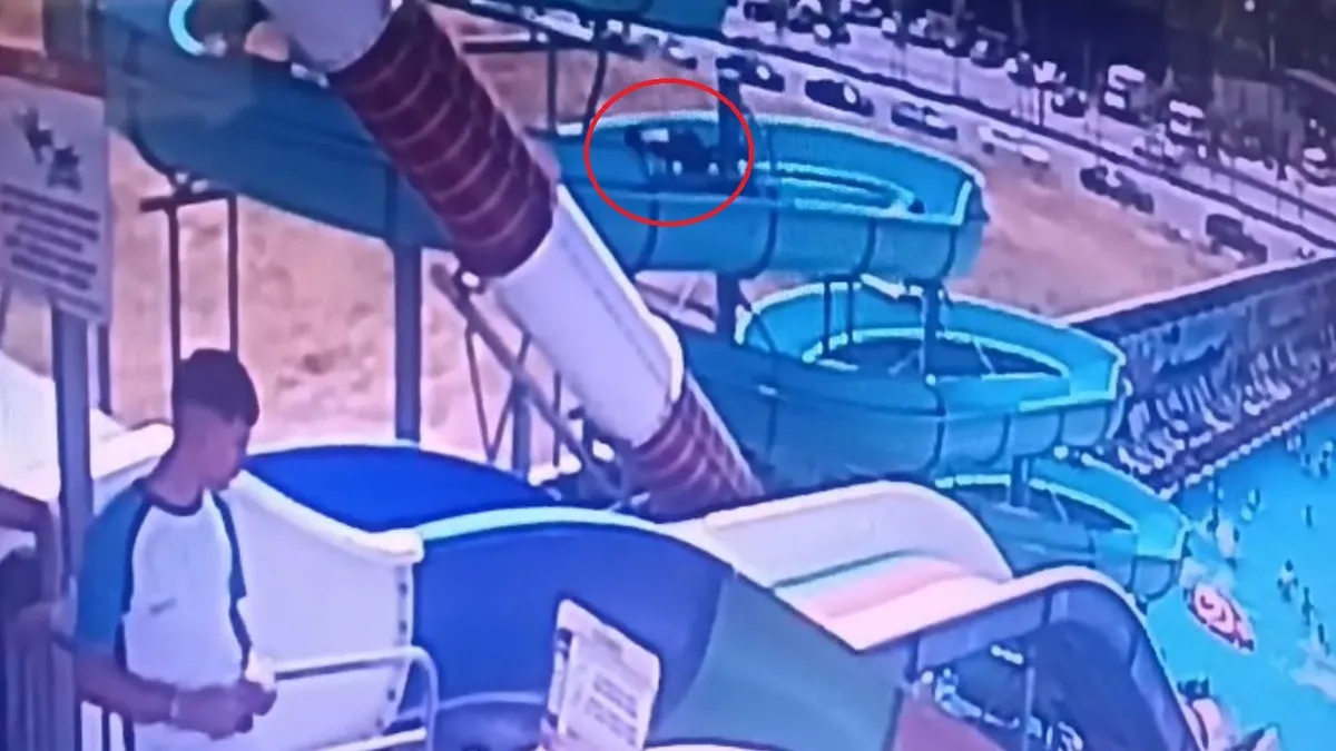Aquaparkta dehşetin görüntüleri ortaya çıktı: 20 yaşındaki Mehmet hayatını kaybetmişti!