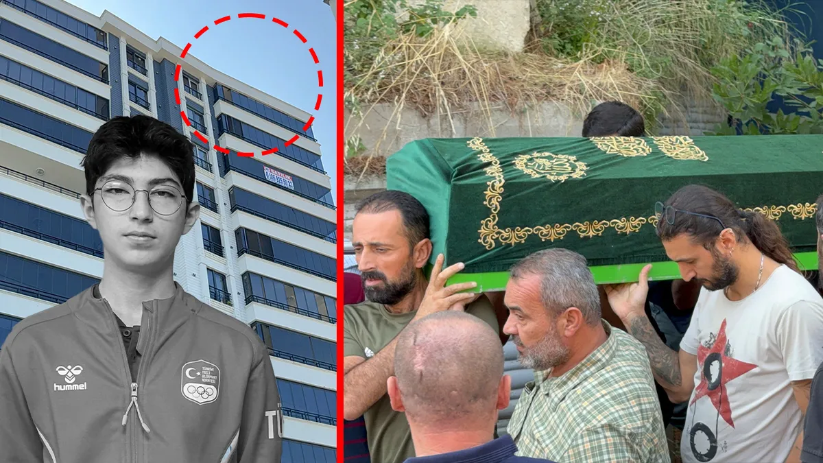 Samsun’da acı olay! Avrupa şampiyonu milli sporcu binanın çatısından düştü: Burhan Çizmecioğlu gözyaşlarıyla toprağa verildi!