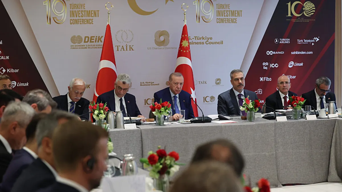 Başkan Erdoğan, New York'ta iş adamlarıyla bir araya geldi: 100 milyar dolarlık hedefimize ulaşacağız