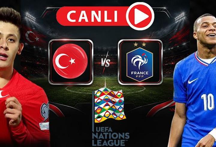 Türkiye - Fransa Maçı Canlı Anlatım | Bizim Çocuklar, dev rakibe karşı