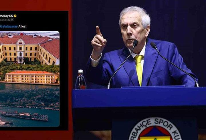 Galatasaray'dan Aziz Yıldırım'a göndermeli paylaşım