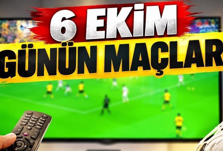 8 EKİM PERŞEMBE GÜNÜN MAÇLARI 2026: Bugün kimin maçı var, hangi kanalda?