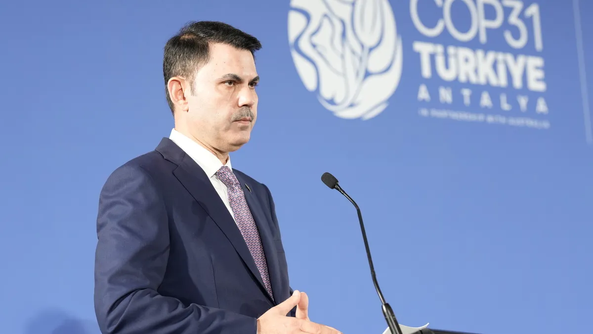 İklim finansmanı için 4 maddelik yol haritası: Bakan Kurum'dan dünyaya net mesaj! Samimi değilseniz, rol yapmayın