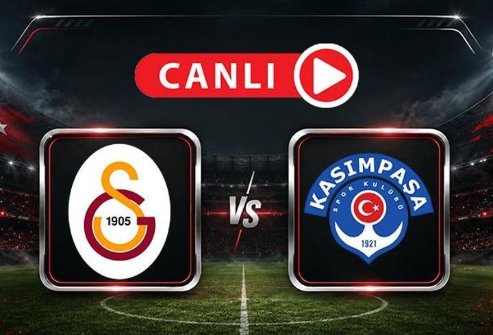 Galatasaray - Kasımpaşa Maçı Canlı Anlatım | Süper Lig'de hasret biti