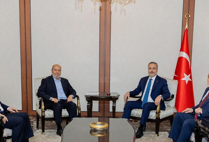 Bakan Fidan, Hamas heyetini Ankara'da kabul etti