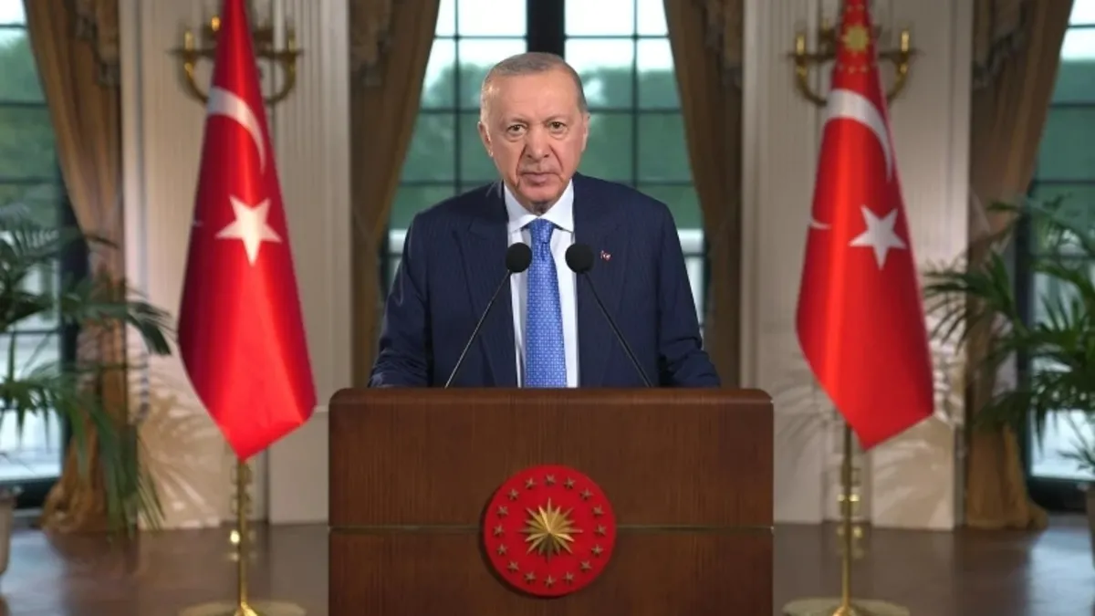 SON DAKiKA I Başkan Erdoğan'dan Uluslararası Demokratlar Birliği Kurulu'na videolu mesaj: Türk diasporasına faydalı olacak