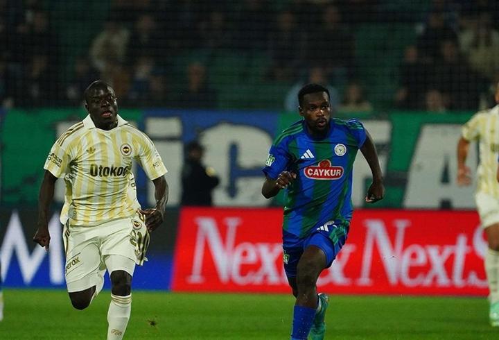 Çaykur Rizespor 0-3 Fenerbahçe Maç Özeti | Kanarya, rahat kazandı