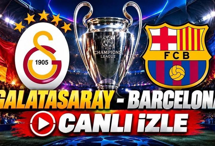 GALATASARAY-BARCELONA MAÇI CANLI İZLE | GS maçı şifresiz mi, nereden izlenir? Galatasaray-Barcelona maçı TRT 1 canlı yayın kanalı