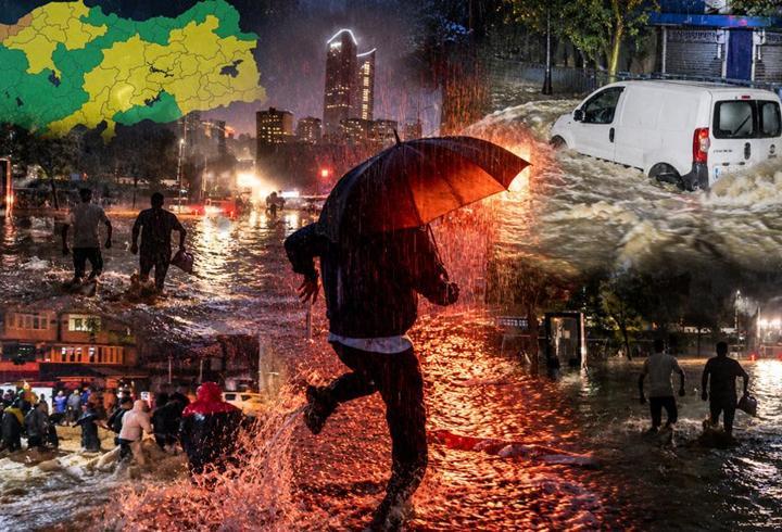 SON DAKİKA | İstanbul'u sağanak vurdu! Yollar göle döndü, araçlar mahsur kaldı | Selden acı haber! 14 yaşındaki çocuk hayatını kaybetti