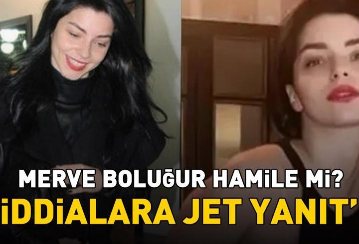 Merve Boluğur hamile mi? İddialara bakın ne yanıt verdi