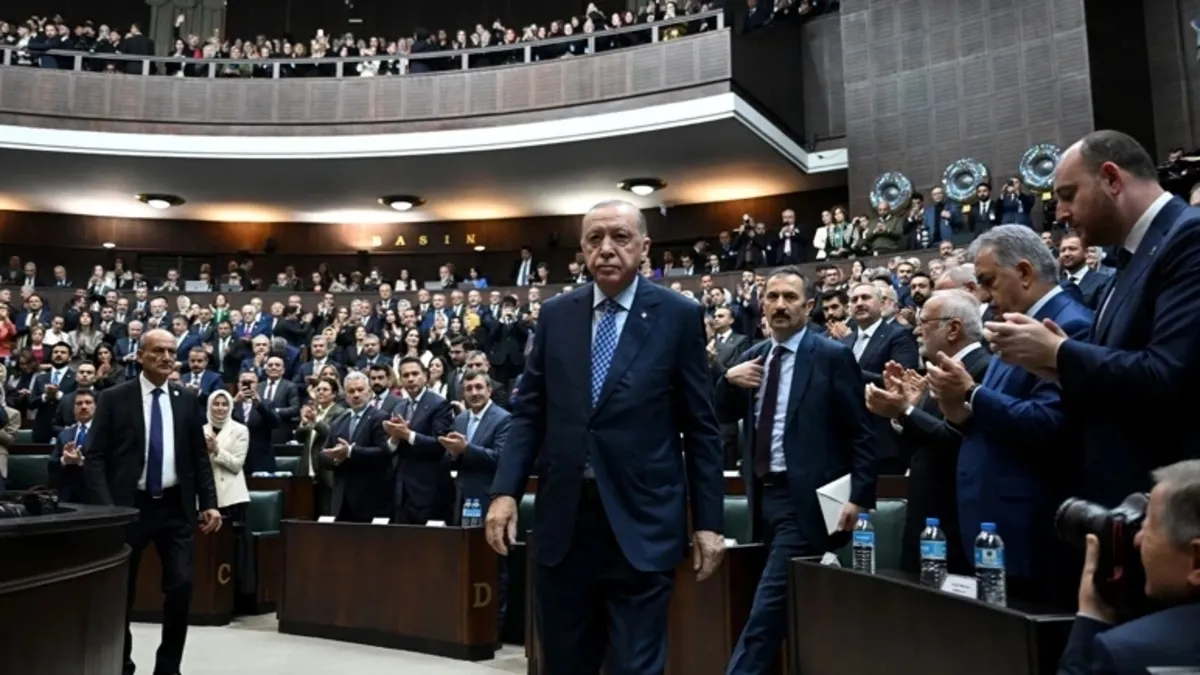 Başkan Erdoğan’ın kravatında dikkat çeken Kaan detayı