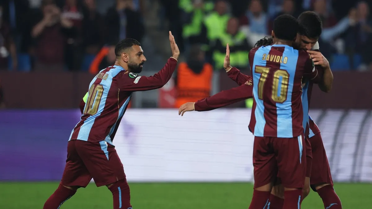 Fırtına esti, Salah şov yaptı! Trabzonspor evinde Hearts’ı 2-0 mağlup etti