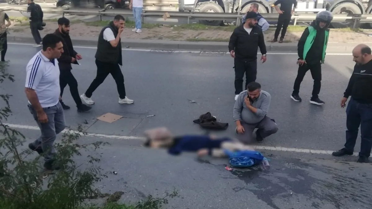 İki çocuğu için kendini feda etti